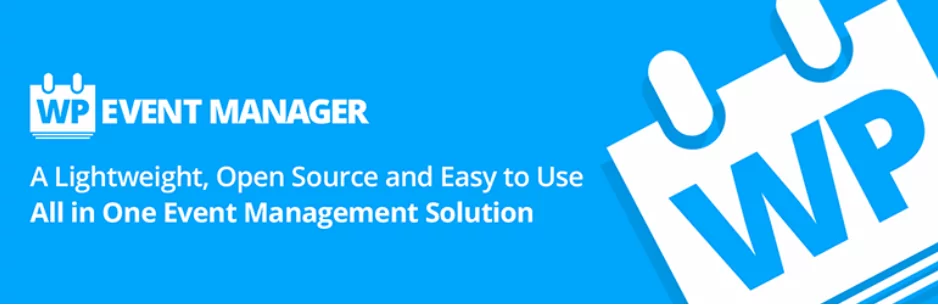 WP Event Manager is a WooCommerce events plugin