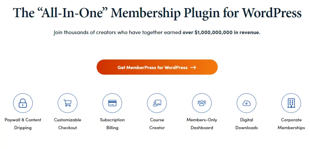 MemberPress is a well-known membership site platform for WordPress users