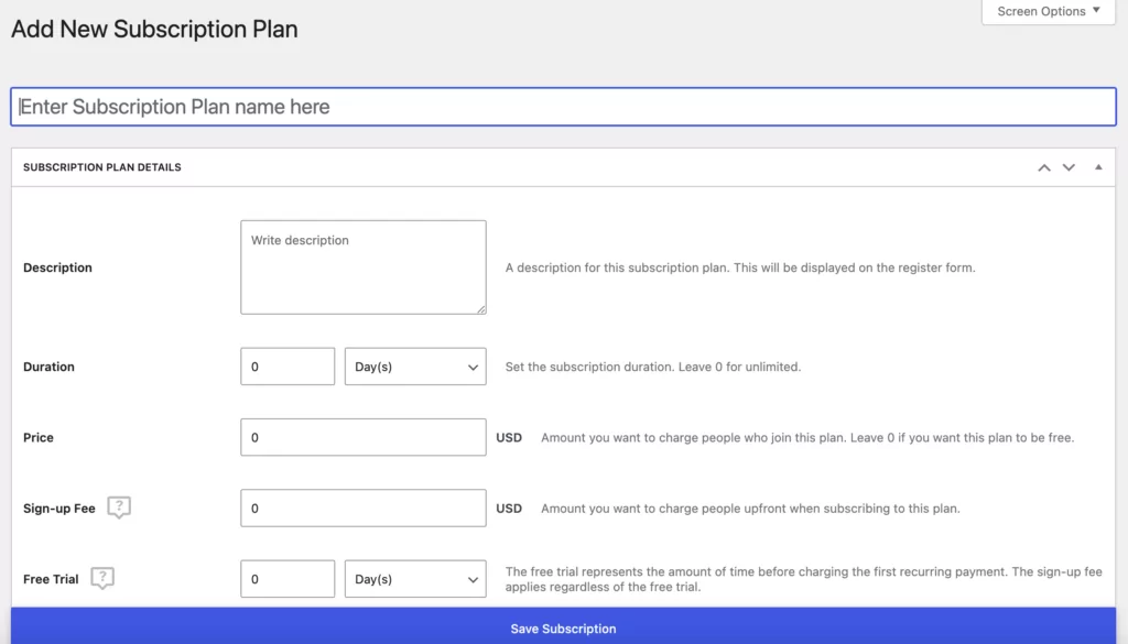 How to add subscription plans to sell videos online