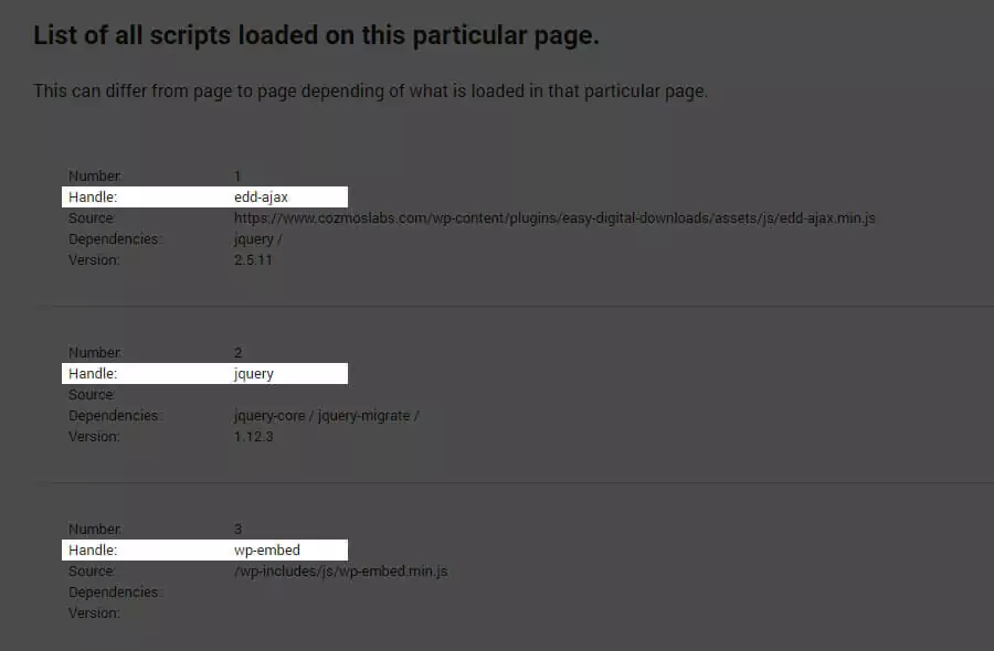 Remove unused css js files in WordPress