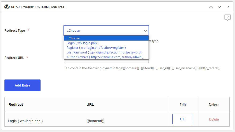 Setting up multiple custom redirects in WordPress