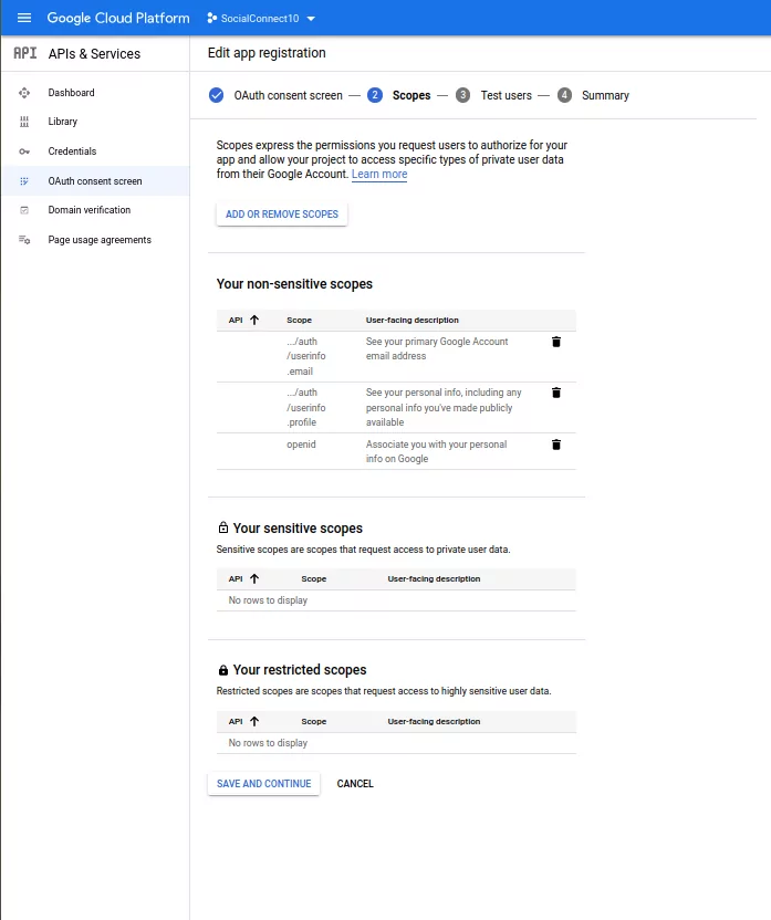 Profile Builder Pro - Social Connect - Google Developers Console - Create an OAuth_consent_screen_2