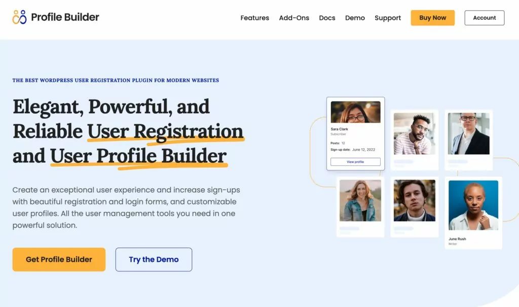 Profile Builder - WordPress Member Directory Plugin