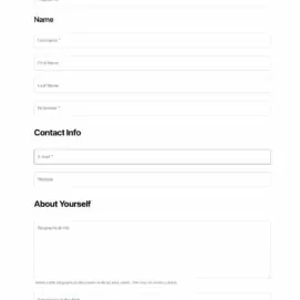 Teacher registration while using the multiple registration form