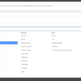 Repeater field form field properties settings