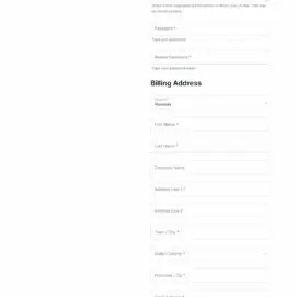 Profile Builder Registration from displayed on the WooCommerce My Account page