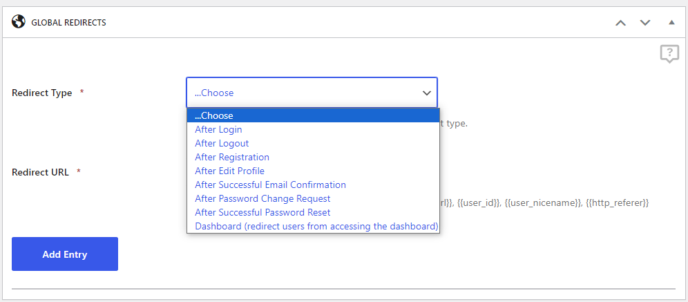 Setting up custom redirects in WordPress