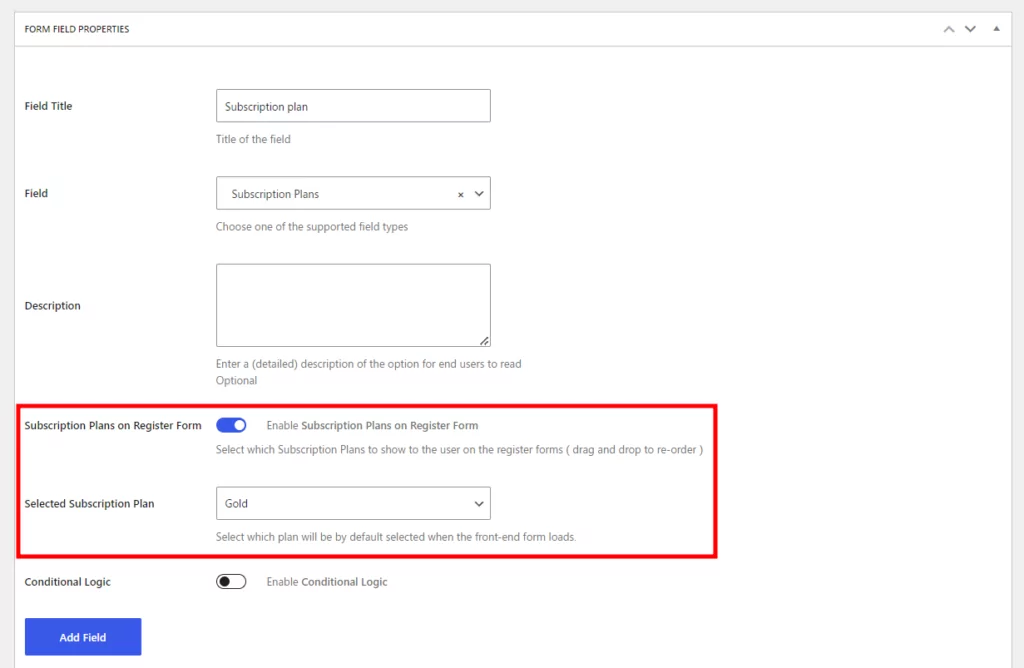 Selecting payment-integrated subscription