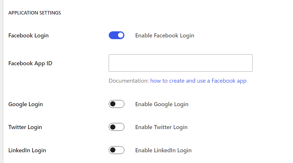 Enabling social media logins in WordPress