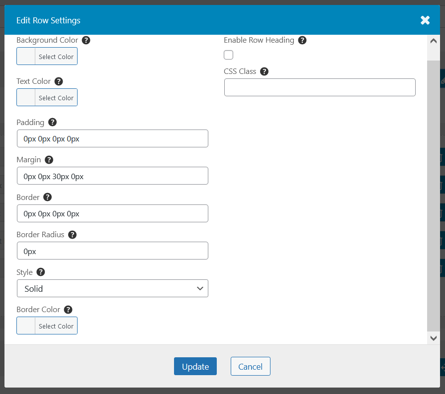 Customize style and design of registration form