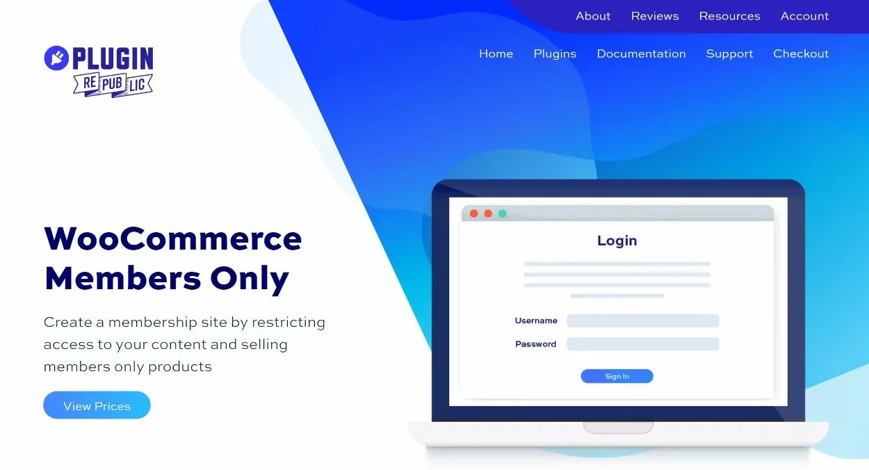 WooCommerce Members Only 