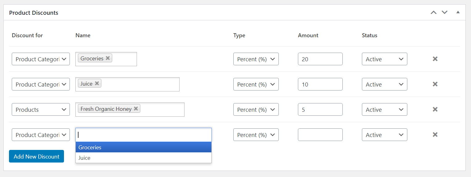 Add WooCommerce role-based pricing discounts